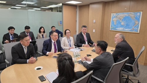 Монголбанкны Ерөнхийлөгч С.Наранцогт Дэлхийн банк, ОУВС-гийн хаврын уулзалтад оролцож байна